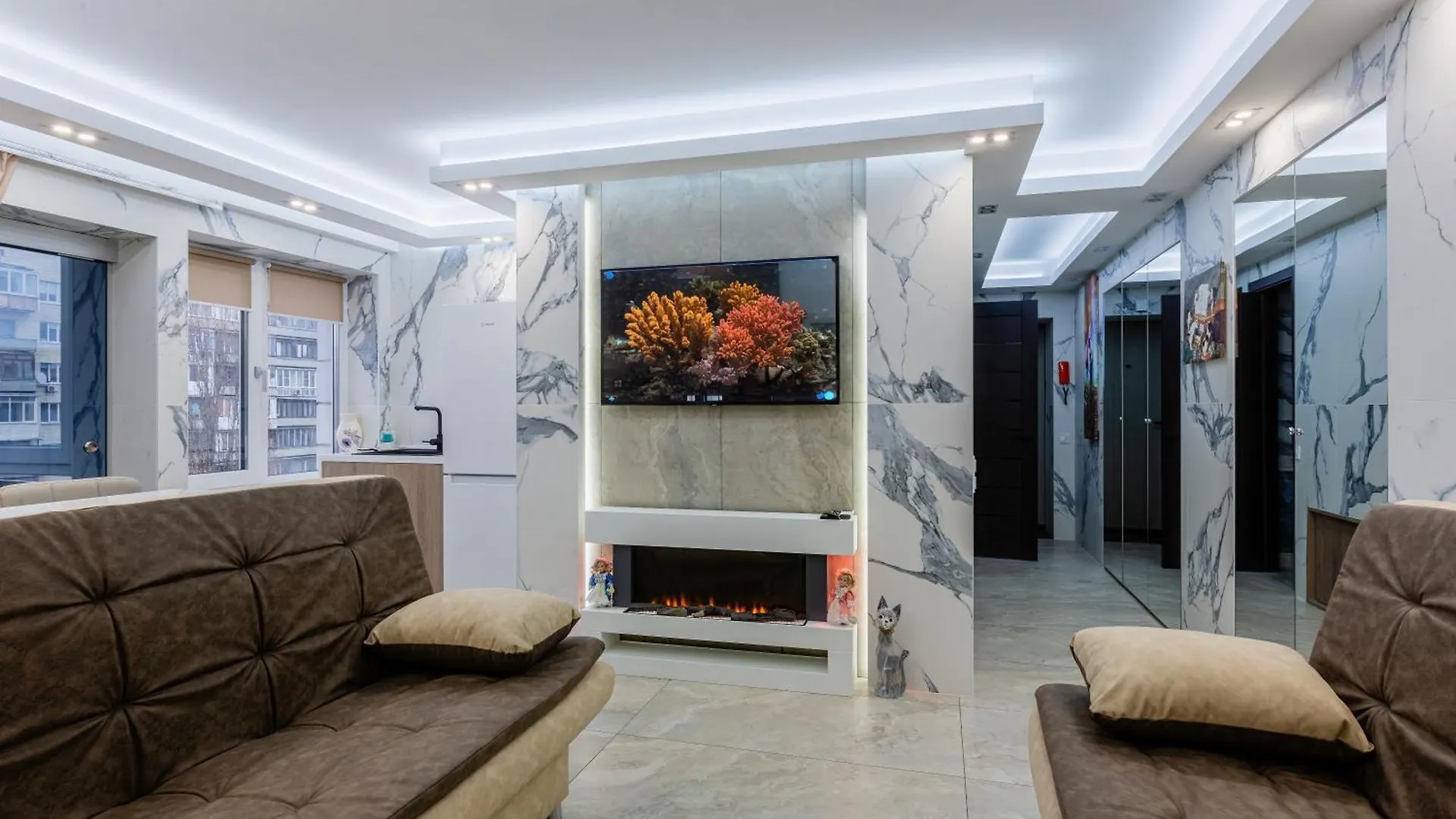 Hammam , Big Jacuzzi ,Sauna , 2 Bedroom , Khrechatik Kyiv