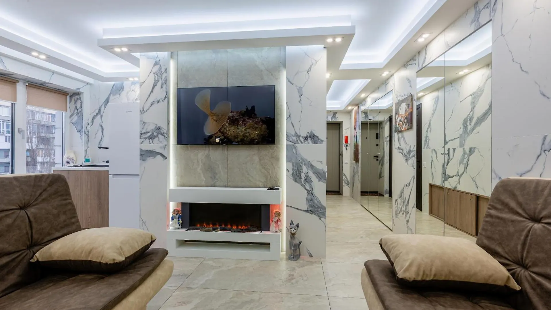 Hammam , Big Jacuzzi ,Sauna , 2 Bedroom , Khrechatik Kyiv 0*,